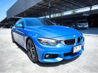 2018 BMW 430i COUPE M SPORT สีน้ำเงินวิ่งเพียง 81,XXX KM.